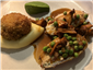 poussin with girolles